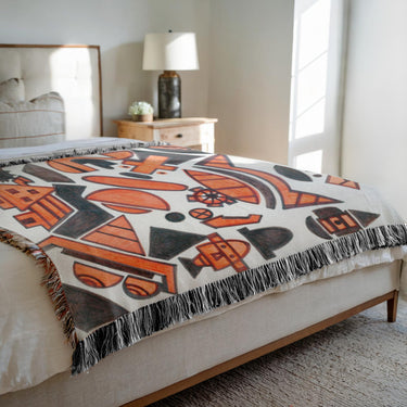 KW Gallery Woven Whispers Blanket KW 28 - Winter Sunshine Marketplace